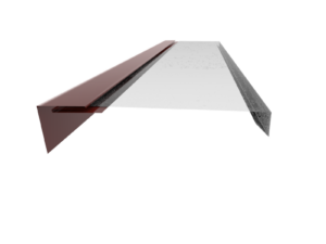 Аквилон для откоса из оцинкованной стали с полимерным покрытием 0.5мм 2000мм (RAL 8017)